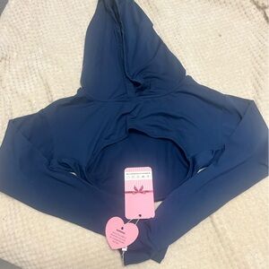 New Bombshell Sportswear Crop Hoodie